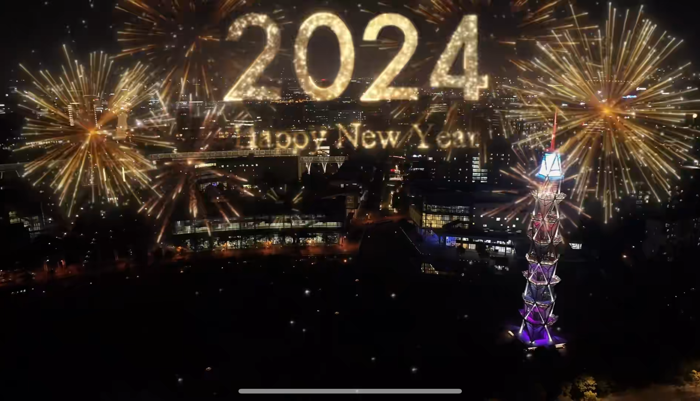 2023年的最后一天，来看上科大的视频贺年片！